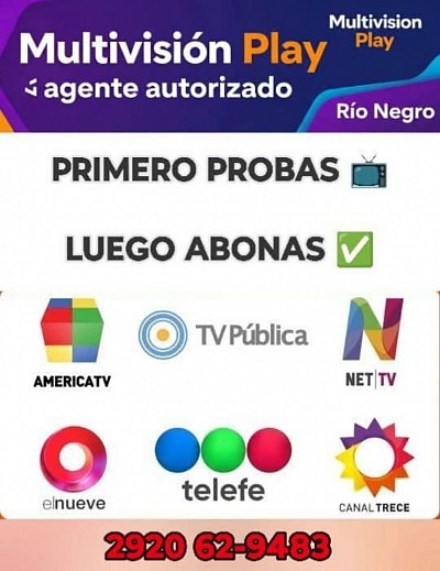 Primero probas Luego abonas
